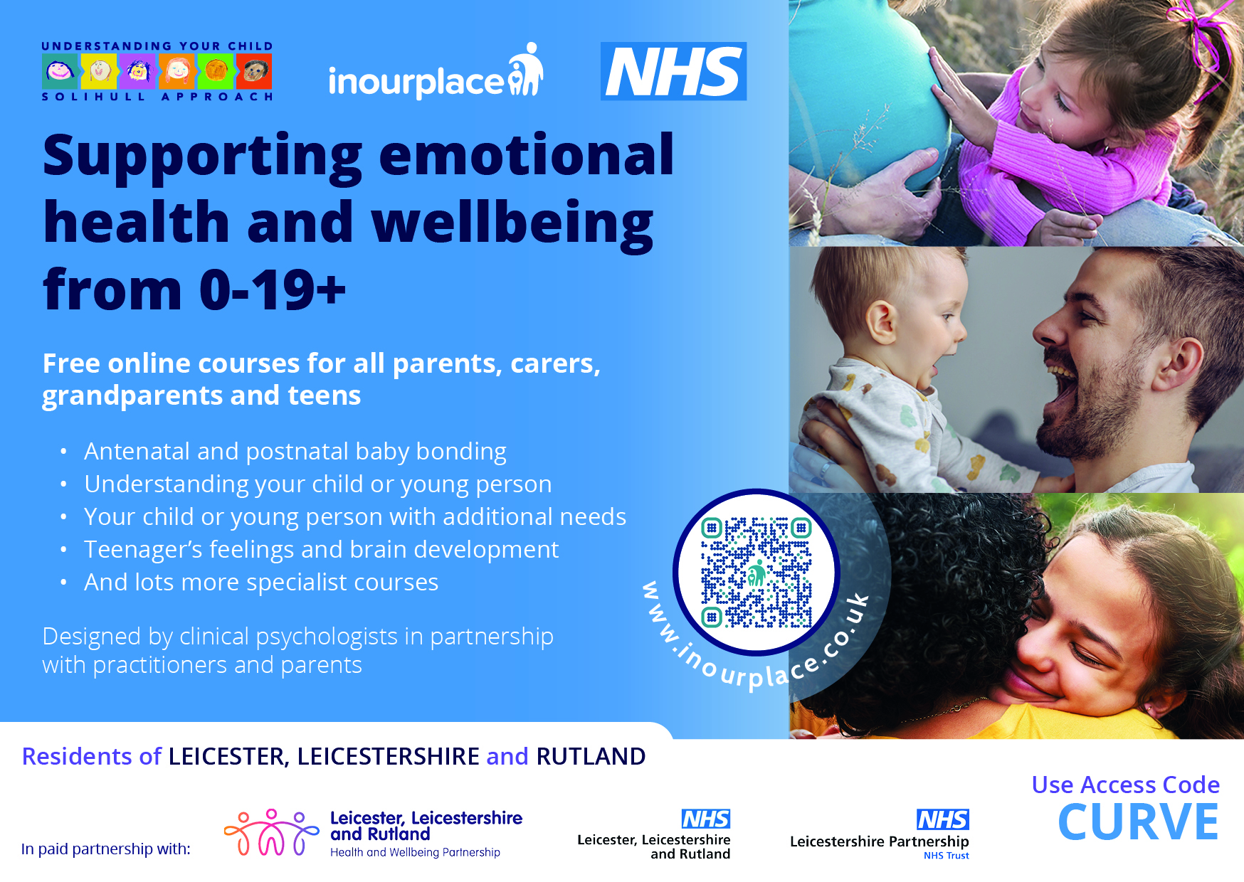 Supporting emotional health and wellbeing poster